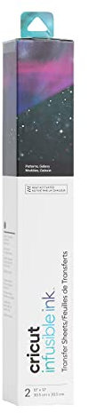 Cricut Infusible Ink Transfer Sheets | Galaxy | 2-pack | 30.5cm x 30.5cm (12 x 12) | For use with all Cricut Cutting Machines