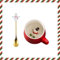 3D Tazza Natale Rossa, Tazza Babbo Natale Tazza Albero di Natale Tazza Pupazzo di Neve Tazza Renna, Regali Tazza, Ideale Come Regalo di Natale per Amici e Familiari, Ceramica, 350ml (Pupazzo neve)