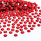 YHMQ DU 576 pièces Strass, Cristaux à Ongles - Strass pour Ongles, Cristal Rouge - SS30 (6,4-6,5 mm)
