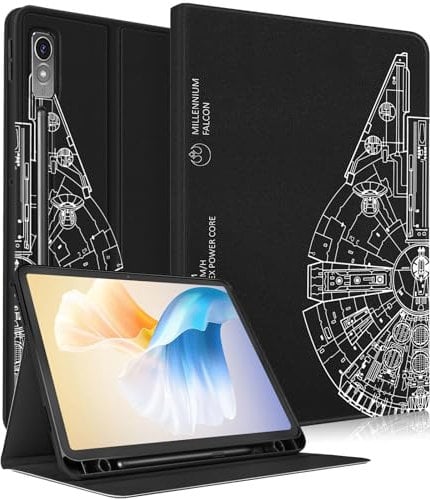 LISEVO for Lenovo P12 Case, for Lenovo Xiaoxin Pad Pro 12.7 Case Women Men Boys Kids Folio Cover with Pencil Holder, Auto Week/Sleep Design for Lenovo Tab P12 Case 12.7 Inch 2023, Cool