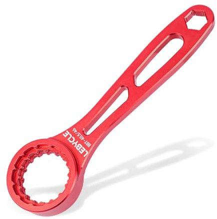 4-in-1-Tretlager-Werkzeug für 16-Kerben 39, 41, 44 mm und 12 Nummern 46 mm OD Gewinde-BB, kompatibel mit Shimano Hollowtech / XTR / Dura Ace / Ultegra, SRAM Truvativ, Campagolo und vielen anderen