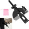 Black Portable Door Lock Travel Lock Additional Safety and Privacy Lock Solid Heavy Duty Lock Security Door Lock for Traveling Home Apartment Living Hotel Motel,Schools, Dormitories (Black 1)