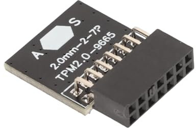 Yeiwenl TPM 2.0 Module with 14 Pin, TPM 2.0 Encryption Security Module for ASUS Motherboard Compatible with Win11