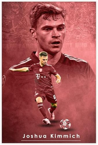 XYNZTF 5D Diamant Painting Set FüR Erwachsene Joshua Kimmich Sports Poster Star DIY Diamond Painting Kristall Strass Diamant Stickerei GemäLde 15.7x19.7(40x50cm)