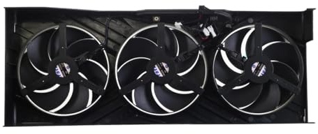 ZCDYGHU Grafikkartengehäuse und Lüfter für PNY für GeForce für RTX 4090 24 GB für Verto Triple Fan