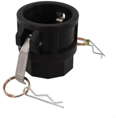 2 Zoll Camlock-Adapter, Nocken- und Rillenarmatur für Müllpumpen, D-200PP Polypropylen-Kupplung für Schläuche und Armaturen, langlebig und zuverlässig