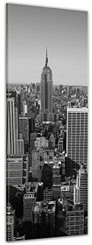 Bilderdepot24 Bild auf Leinwand | New York V in 50x160 cm als Panorama Wandbild XXL | Wand-deko Dekoration Wohnung modern Bilder | 201831