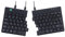R GO TOOLS R-GO Split Teclado Ergonã“Mico, AZERTY (BE), Negro, Cableada