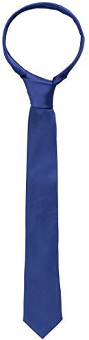 ETERNA Krawatte aus reiner Seide 6,0 cm breit mittelblau