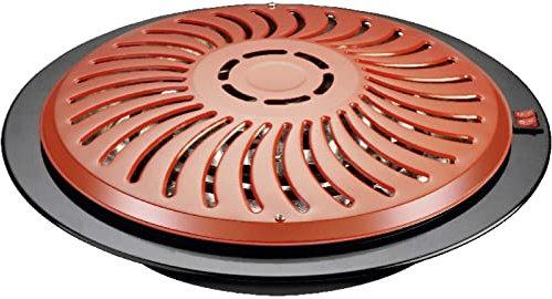 MERCATOOLS | Brasero Eléctrico 3 Potencias (400/500/900W) | 2 Resistencias Tubulares | Cable 1,9 m | Indicadores Luminosos | 200 V – 50 Hz