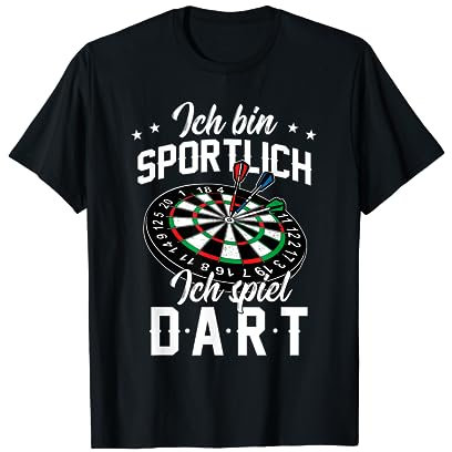 Dart Lustig Herren Männer Darter Darts Dartspieler Dart T-Shirt