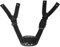 Andux Helm Kinnriemen Universeller Schutzhelm Kinnriemen Y-Form Perforiert TKXBT-01(Schwarz)