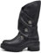 IF Fashion Scarpe da Donna Stivali Stivaletti Biker Fibbie Anfibi al Polpaccio con Fibbie Bottoni Medaglie 20579 Nero N.38