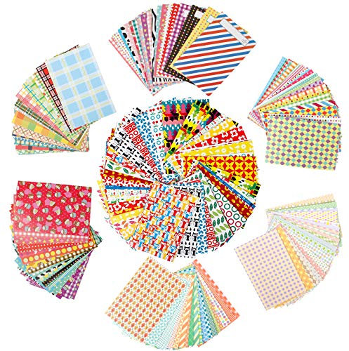 300 Pcs Film Aufkleber Set Bunte Film Aufkleber Fotorahmen Bunte Sticker Mini Film Bunte Sticker Papier-Fotorahmen Sticker für Fujifilm Instax Mini 9/8/7S/70/26/50S/90 Kamera Film Polaroid Kamera Foto