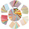 300 Pcs Film Aufkleber Set Bunte Film Aufkleber Fotorahmen Bunte Sticker Mini Film Bunte Sticker Papier-Fotorahmen Sticker für Fujifilm Instax Mini 9/8/7S/70/26/50S/90 Kamera Film Polaroid Kamera Foto