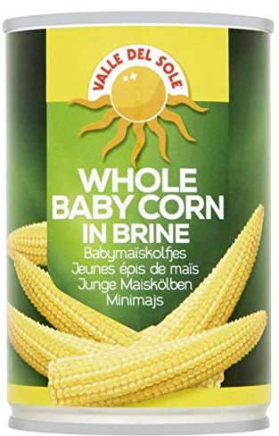 Valle del Sole Baby Corn - Baby Mais - 400g
