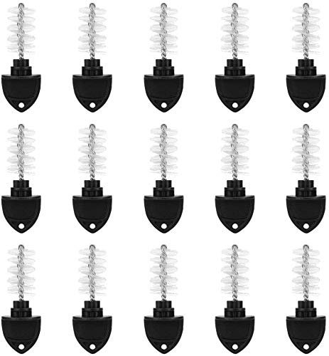 Namvo 15 PCS Beer Tap Brush Plugs, Beer Tap Cleaning Plugs, Tap Cleaning Brushes, Kegerator Cleaning Brushes, Home Brewing Accessories
