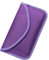DUBENS Faraday-Tasche, RFID-Signal-Blockierung Tasche Abschirmung Käfig Beutel Brieftasche Fall für Handy-Datenschutz und Auto-Schlüssel, Anti-Tracking Case Blocker (Violett)