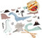 Olymajy Platzset Kinder Sind Leicht Zu Reinigen, Kinder-Tischsets Sind Licht Wasserdicht Und Schmutzabweisend, Waschbare Niedliche Cartoon-Dinosaurier Tischset Kinder 13,8 × 9,8 Zoll
