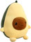 Yeqivo Niedliches Avocado Plüschtier mit Avocado gefülltes Kissen Geschenk für Mädchen Jungen Freunde (Yellow,60CM)