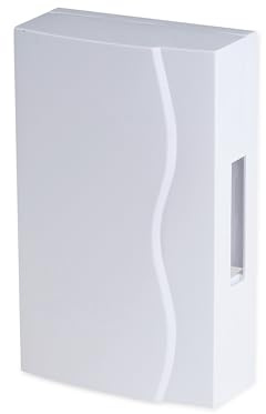 Reltech Elektromechanischer Doppelklang-Gong RMG4, Alarm, Weiß, Touch, 80dB, Wandmontage
