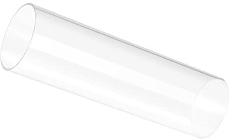 Rebower Klares Acrylrohr starres rundes Rohr, [für Aquarium, Handwerk, Beleuchtungsrohr] - 56 mm x 60 mm/9 Zoll