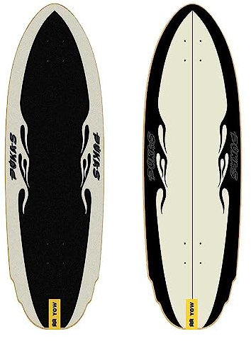 Jart Flame 84 cm Pukas x Yow Deck Skateboard, Erwachsene, Unisex, Mehrfarbig (Mehrfarbig), Einheitsgröße
