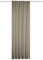 HOME WOHNIDEEN Thermoschal ESKAMIO Blickdicht, Leinenstruktur, Multifunktionsband, Farbe:beige, Größe:245 x 135 cm, Anzahl:1x