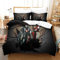 Bedding Sets Single Size Bedding Iron Man Printed Duvet Cover Soft Hypoallergenic Microfiber Quilt Cover with Pillowcase with Zipeer Closure for in Kids Teens Adults