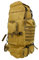 OpTacs Taktischer Wanderrucksack 80l Molle Camping Rucksack wasserdicht Outdoor Sport Backpack Tactical Reiserucksack für Jagd, Wandern, Trekking, Angeln (Khaki)