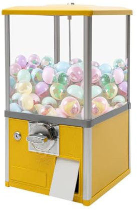 Generic Capsules Vending Machine for Retail Stores, Commercial Candy Gumball Machine, Automatic Round Capsules Bouncy Ball Dispenser for Game Stores, 4.5-5.5cm