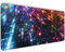 Gaming Mauspad XXL - 4 mm Premium-Dicke, Ultra-Glatte Oberfläche, Mousepad mit vernähten Rändern, rutschfest - stylisch & langlebig für Dein Gaming Setup (Datamoshing Matrix, 900 x 400 x 4 mm)