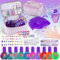 Lubibi nagelstudio kinder mädchen,Mermaid nagellack set,peel off nagellack,Nageltrockner, nagellack aufkleber,Meerjungfrau-Schmuck,Geburtstagsgeschenk,geschenk mädchen 3 4 5 6 7 8 9 10 11 12 jahre
