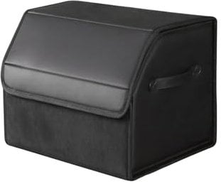 Auto Kofferraum wasserdicht, verschleißfest, faltbare Leder Aufbewahrungsbox, SUV Limousine Aufbewahrungsbox, Camping Organizer, Haushaltsklassifikationsbox (Trompete)