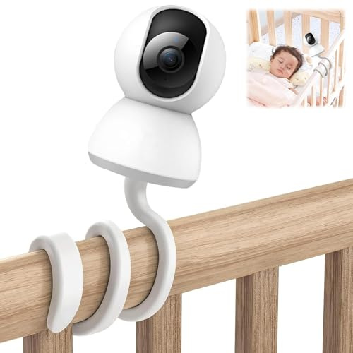 Raheem Baby Monitor Halterung für Tapo C200/C210/C211/C212/C220/C225 Kamera Halterung für Flexible Sicherheitskamera WLAN IP Kamera für Kinderzimmer Babybett Umrandungen Babyfon