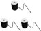 Housoutil Rolls Extension Ladder Replacement Rope Roll Threaded String Ladder Rope Accessory Para Cord