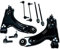 Hajus 4071254 Satz Querlenker Spurstange Koppelstange Vorne 0352041S1 kompatibel mit Opel Combo Corsa C X01 1,2-1,7