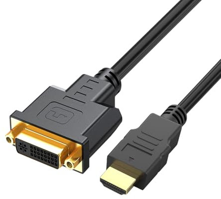 HDTV A DVI 24+1 PC A TV 1080P Interconvertible Bidireccional HD Cable Hdtv Macho A DVI Hembra Cable