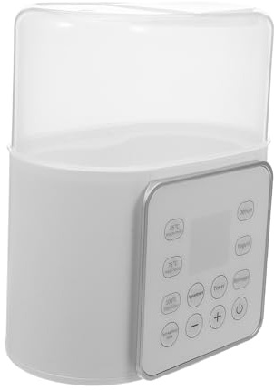 Vaguelly Chauffe Biberon Double Chauffe-lait Pour Bébé En Voyage Chauffe-bébé Pour Biberons Réchauffeur De White
