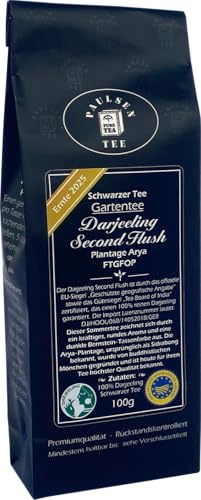 Paulsen - Darjeeling Second Flush FTGFOP - Gartentee Plantage Arya - Ernte 2025-100g