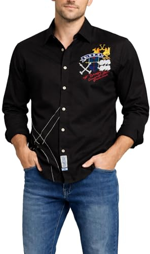 La Martina Herren Hemd Regular Fit
