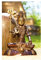 Shiva sitzend mit Trishula messing Figur 18 cm 1,7 kg | indisches Gottheit hinduismus religiöse Statue Herr der drei Welten Gott Dekofigur | Esoterik Geschenke günstig kaufen