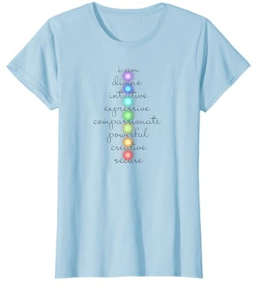 7 Chakren T-Shirts für Yoga Liebhaber T-Shirt
