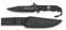 Albainox 32103 Cuchillo Albainox Horizon. Negro. h:13.2 Herramienta para Caza, Pesca, Camping, Outdoor, Supervivencia y Bushcraft + Portabotellas de regalo