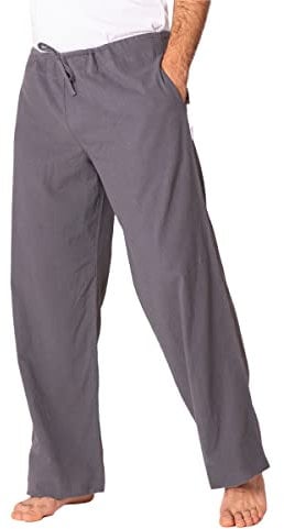 PANASIAM Cloth Trousers, Grey, M