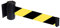 Flexibarrier Wandhalterung inkl. Absperrband (Economy) - 2.3m/4.5m (4.5m, Schwarz/Gelb-Schwarz)