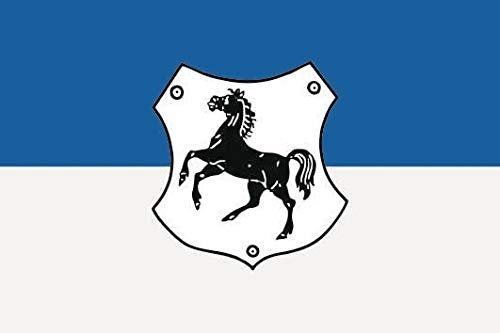 U24 Aufkleber Gelsenkirchen OT Schalke Flagge Fahne 8 x 5 cm Autoaufkleber Sticker
