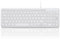Perixx PERIBOARD-213W Clavier filaire Quiet USB - 14,45 x 4,76 x 0,70 pouces - Design compact avec pavé numérique - Blanc - Anglais américain