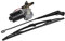 12V Universal Scheibenwischermotor mit Arm und Blatt 60° 20(50cm) Kunststoff für Boot Yacht