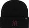 '47 Brand Beanie Wintermütze - Haymaker NY Yankees schwarz